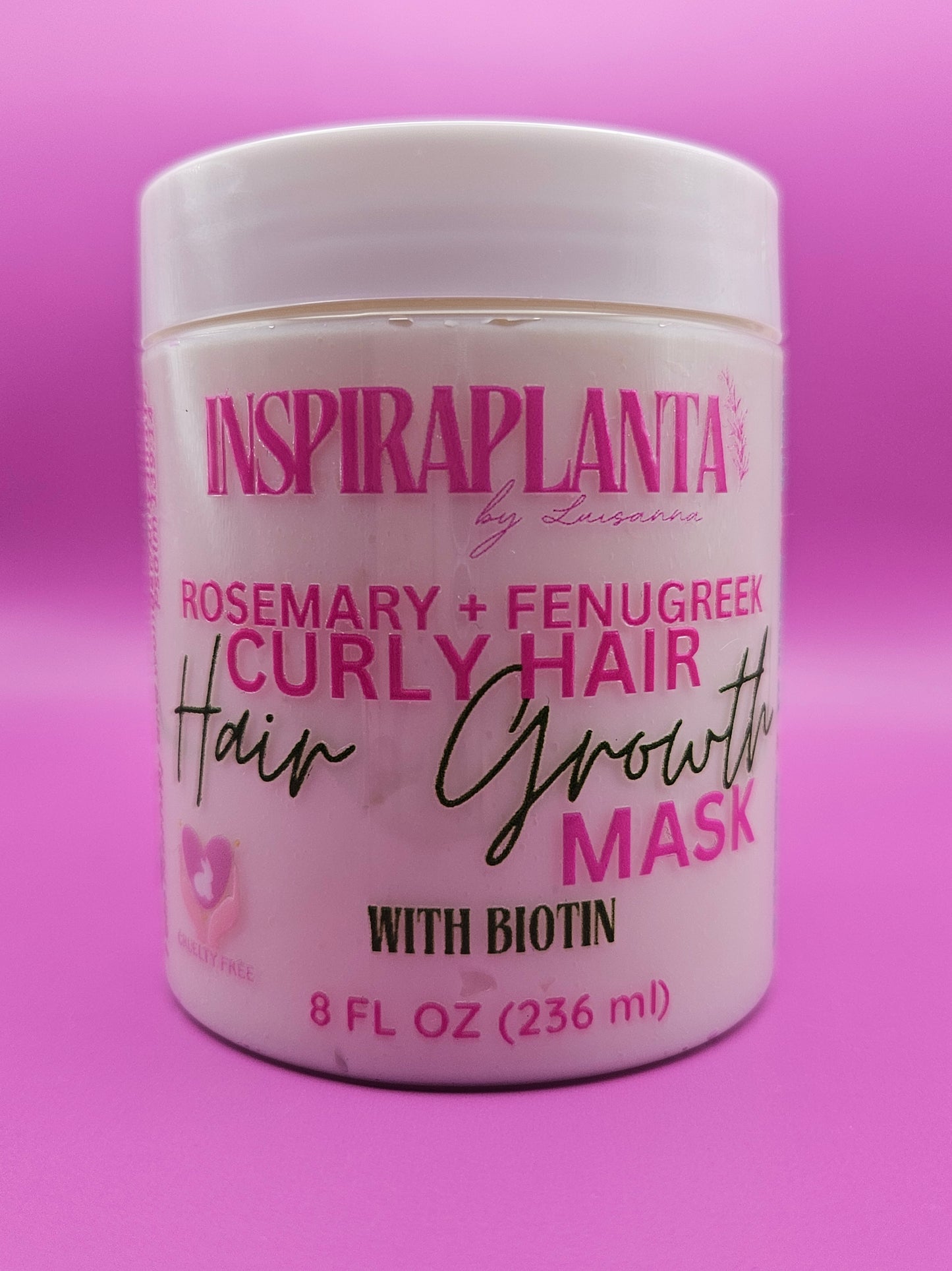 ROSEMARY+FENUGREEK HERBAL INFUSED HAIR GROWTH MASK 8oz