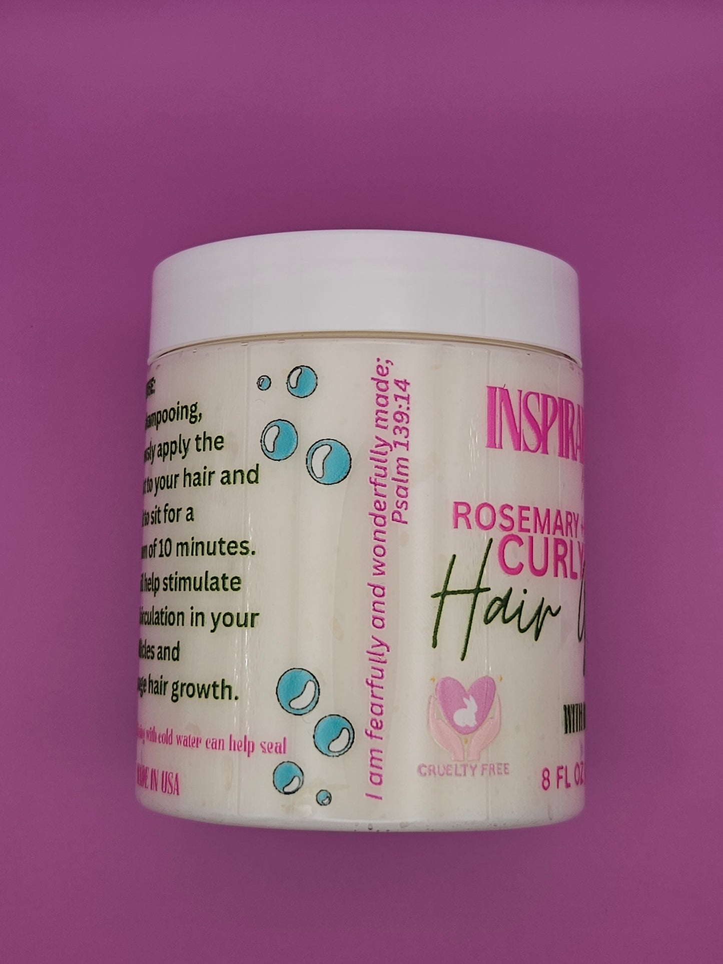 ROSEMARY+FENUGREEK HERBAL INFUSED HAIR GROWTH MASK 8oz