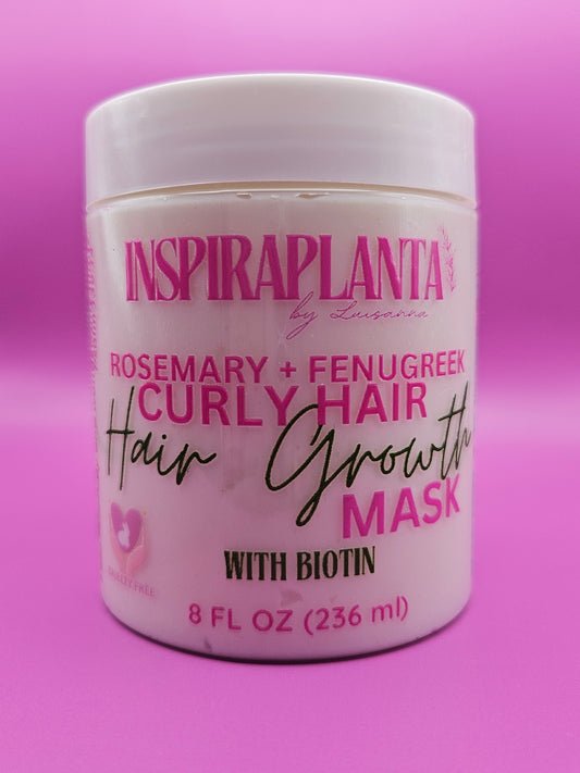 ROSEMARY+FENUGREEK HERBAL INFUSED HAIR GROWTH MASK 8oz
